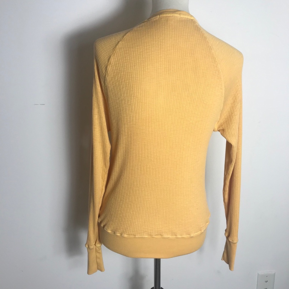 Sundry Ribbed Long Sleeves Top - Picture 3 of 6
